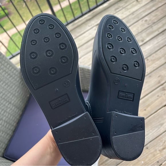 NWOT LEMON JELLY Chelsea ankle RAIN BOOT Europe size :37 navy blue - Picture 7 of 8